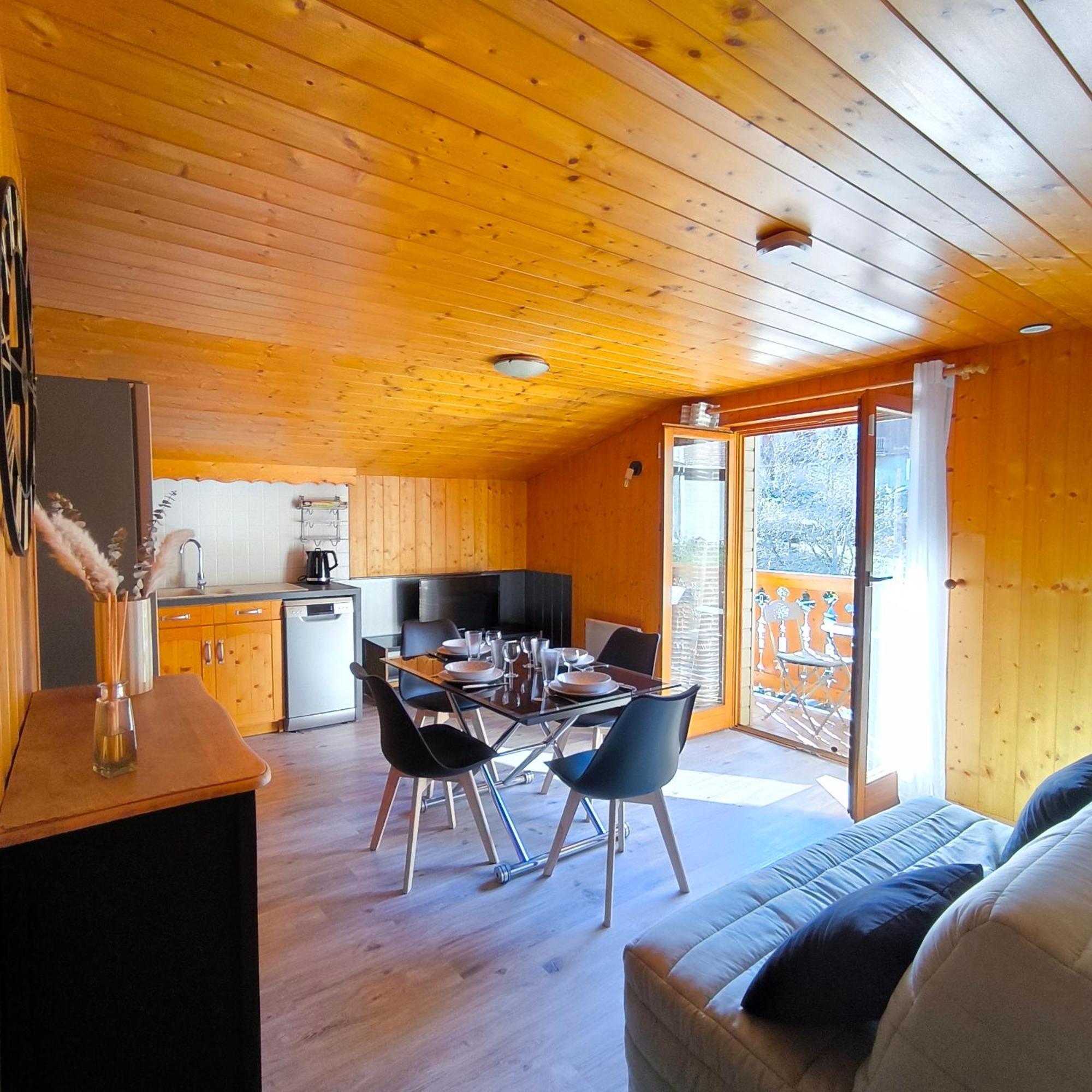 T2 Tout Confort Avec Balcon Au Calme Entre Lac Et Montagne Brizon Exterior foto